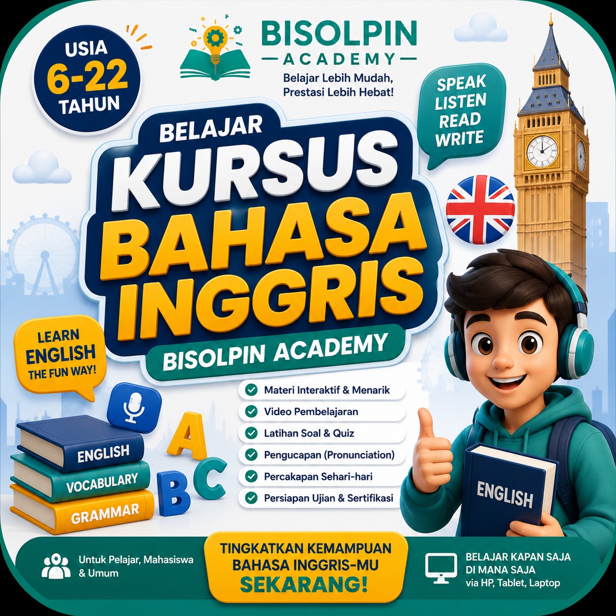 Kursus Bahasa Inggris